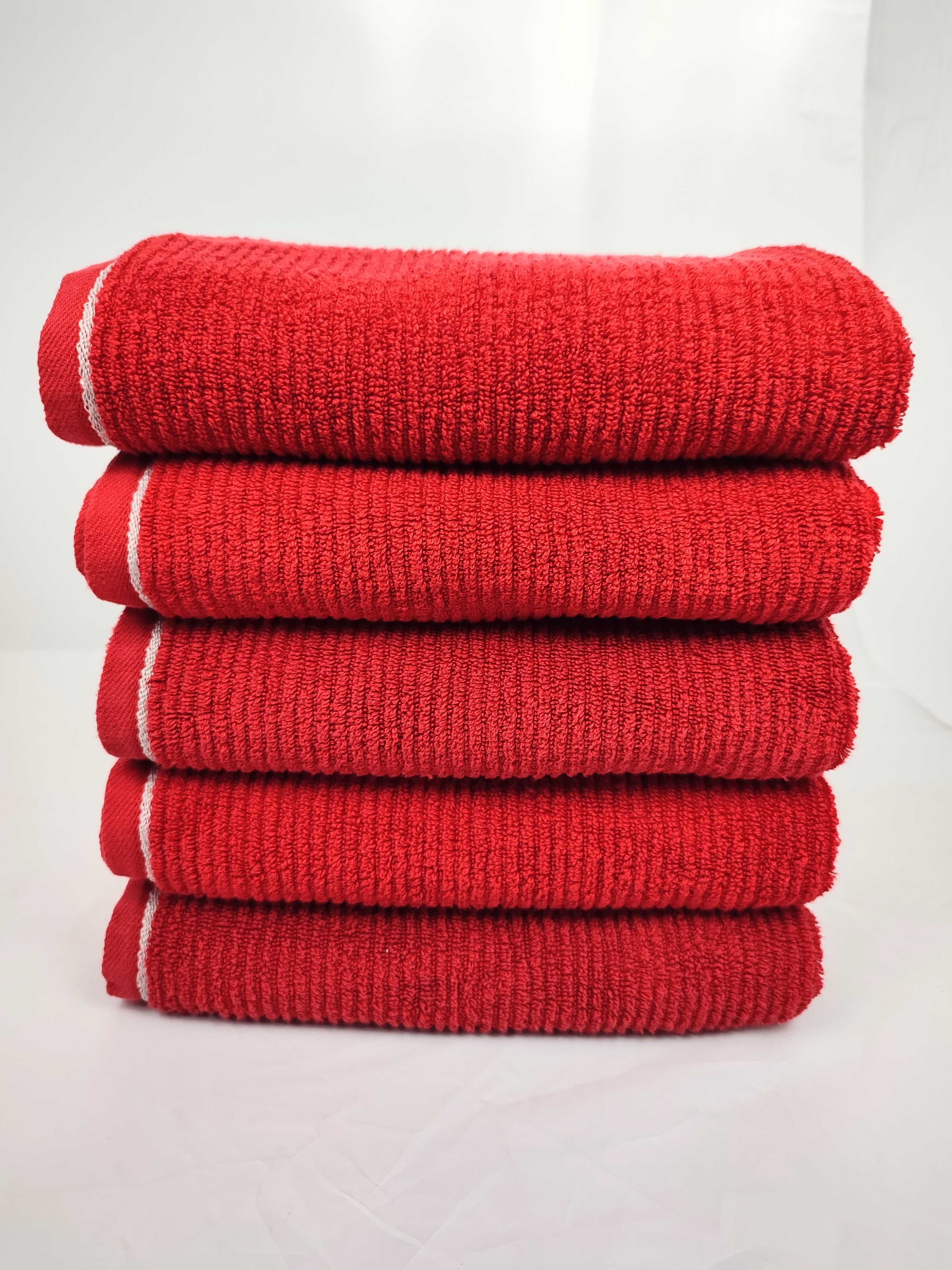 Ręcznik Möve mały do rąk Hotelowy 50x100 Outlet bawełniany czerwony