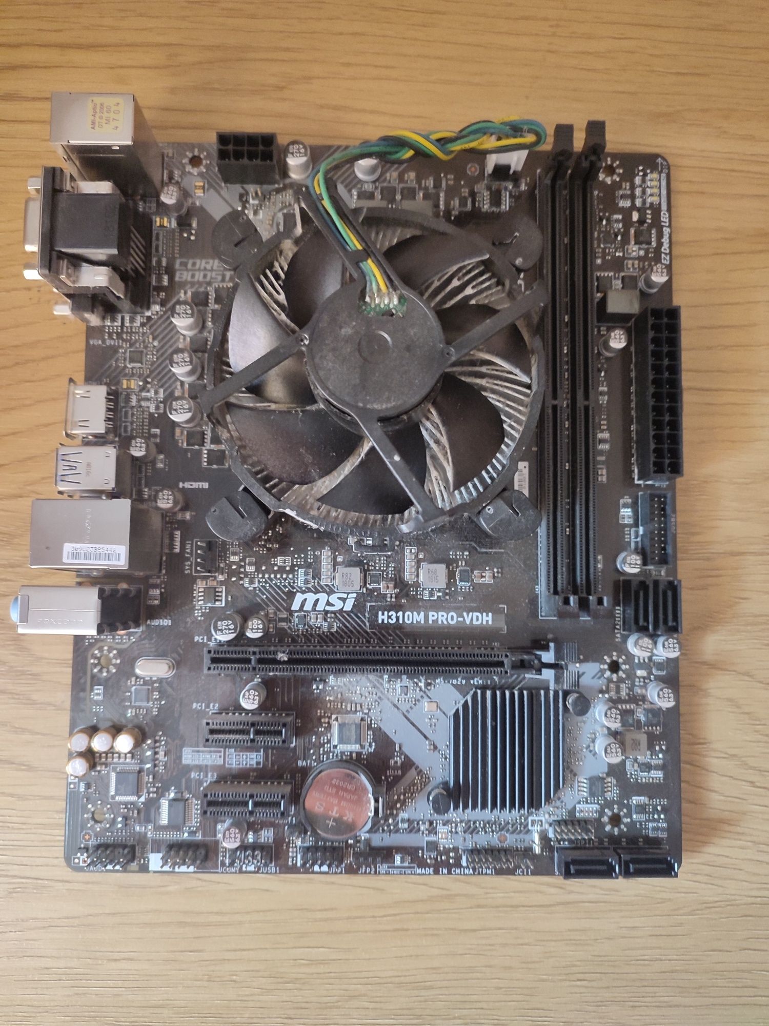 Msi h310m pro-vdh i3 8100