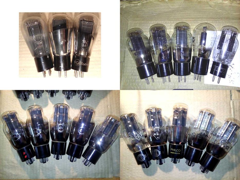 Радиолампы  аудио   прямонакалы