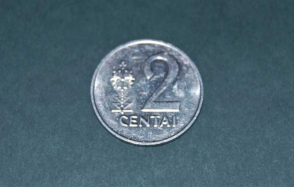 2 Centai 1991r Moneta Starocia