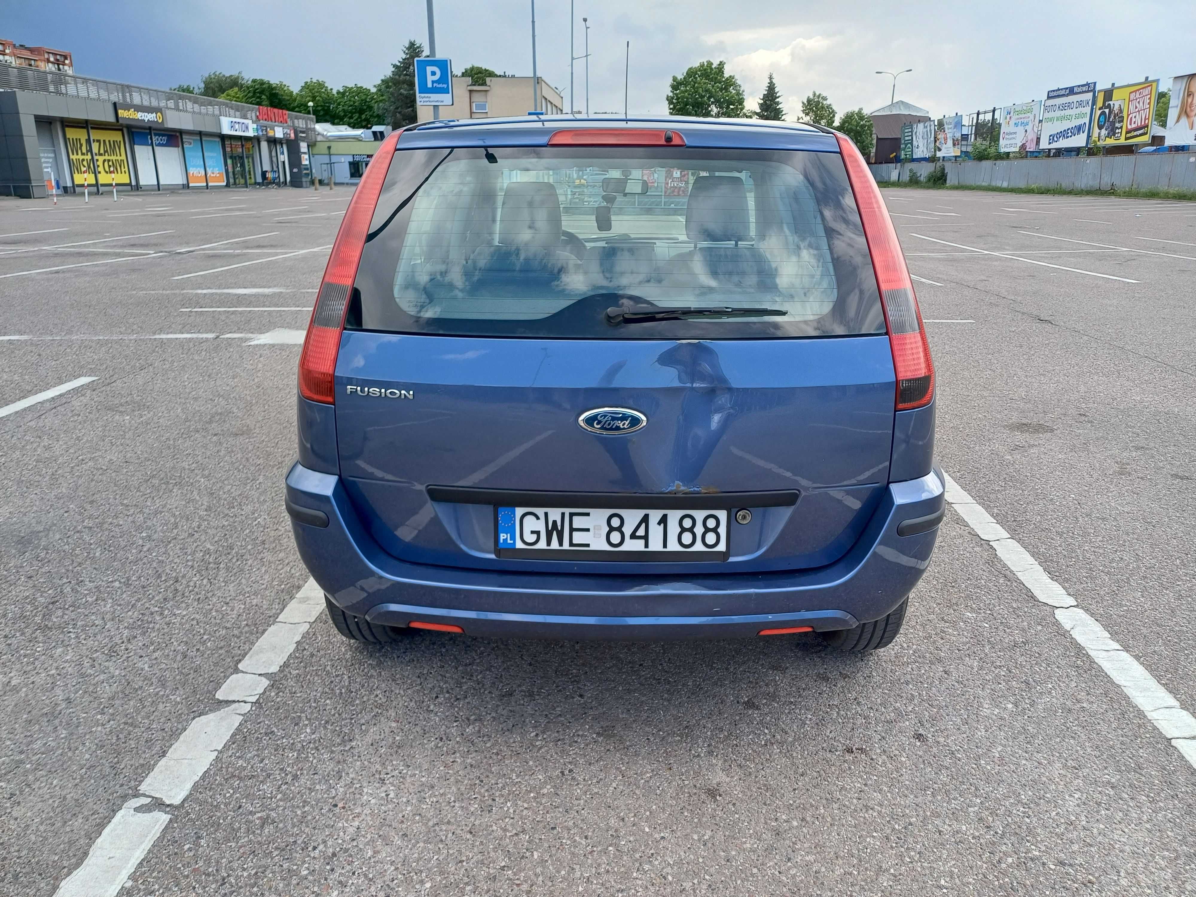 Ford Fusion 1.4 benzyna 2005 rok