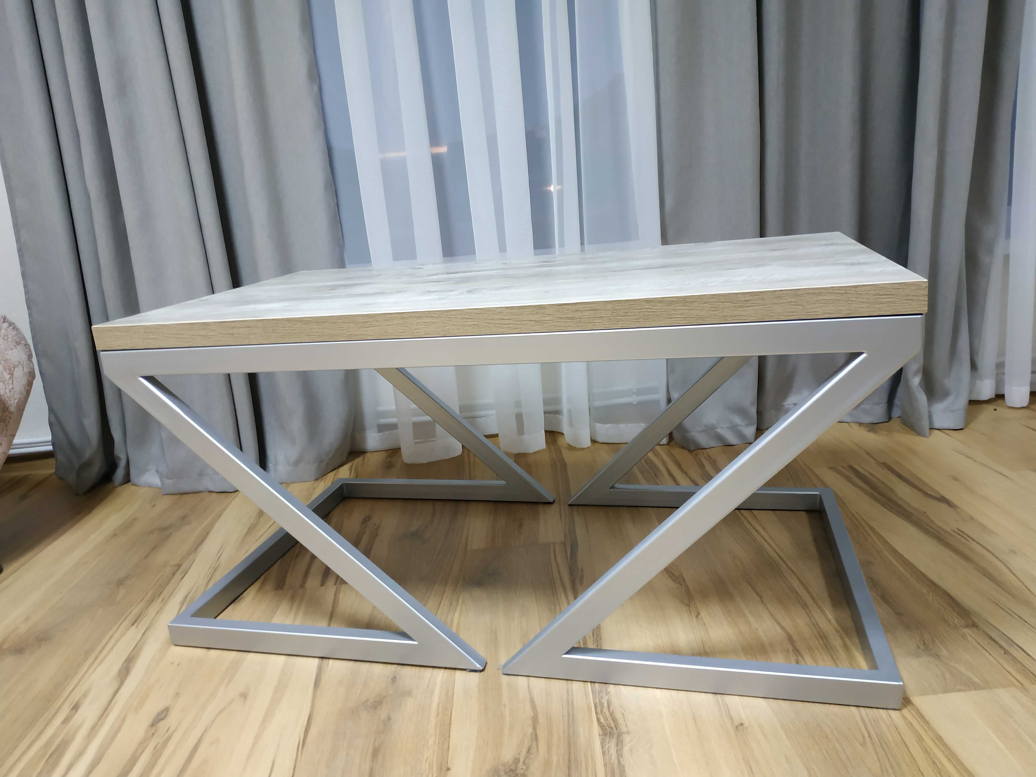 Стол журнальний  лофт журнальний стіл меблі з металу вироби з металу