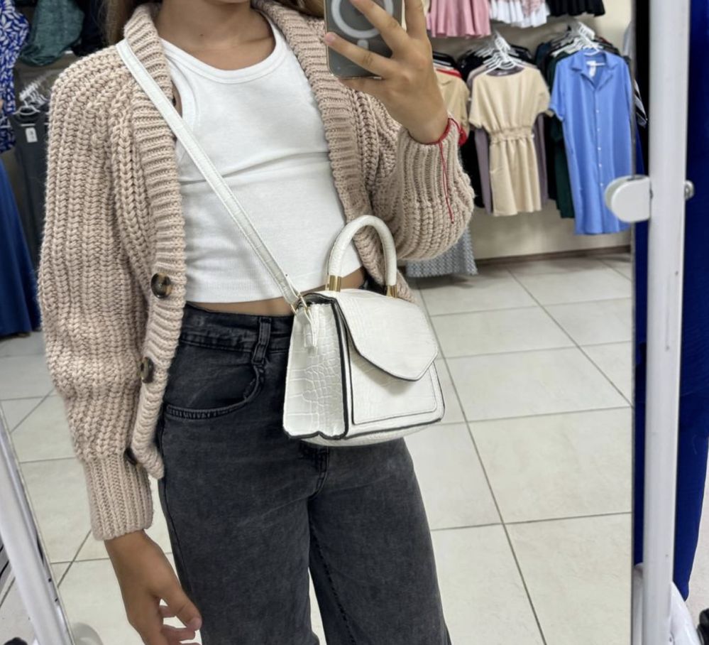 Кардиган кофта крупної в’язки  h&m