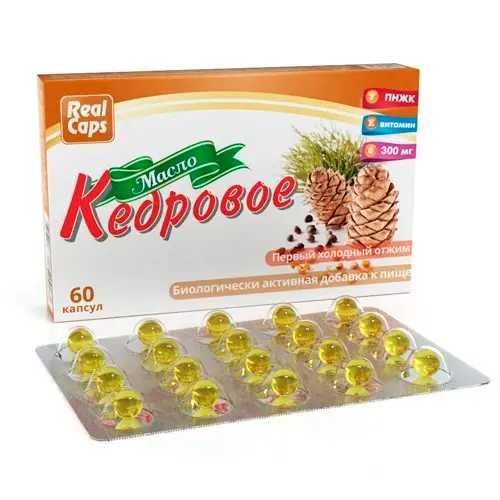 Olej cedrowy 300mg 60 kapsułek