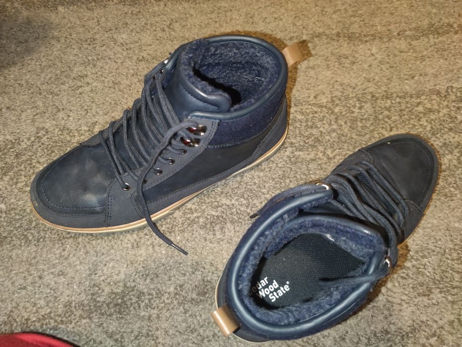 Botas homem azuis