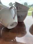 6 filizanek z porcelany