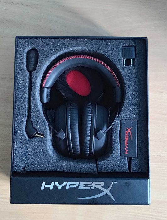 Słuchawki HyperX Cloud Pro Gaming mikrofon PC Mac PS4/5 Xbox jak nowe