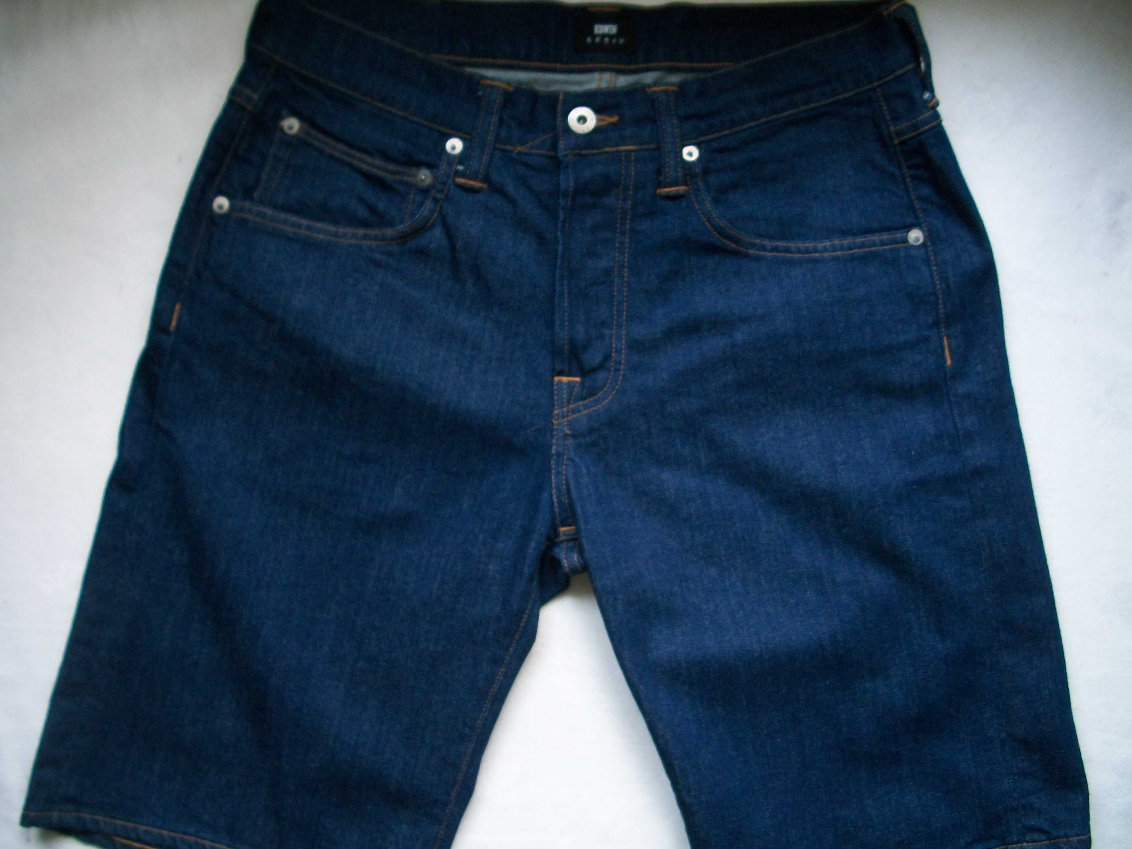 джинсовые шорты Edwin ED-55 short 32 полут. 40-41 см оригинал