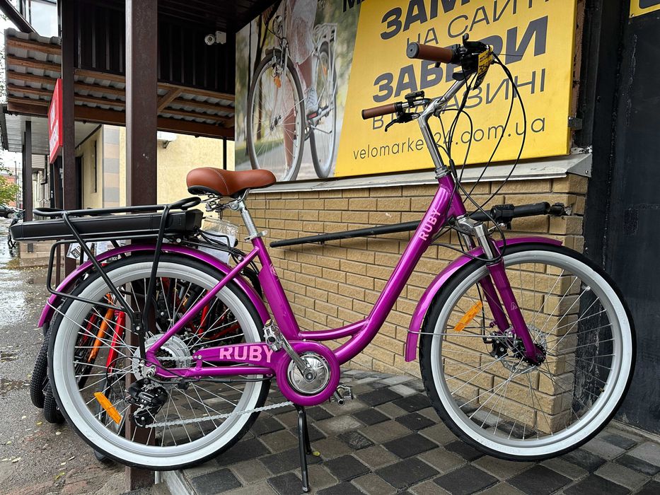 Електровелосипед 26 500W 36V 17.5 A Dorozhnik Ruby дорожный велосипед