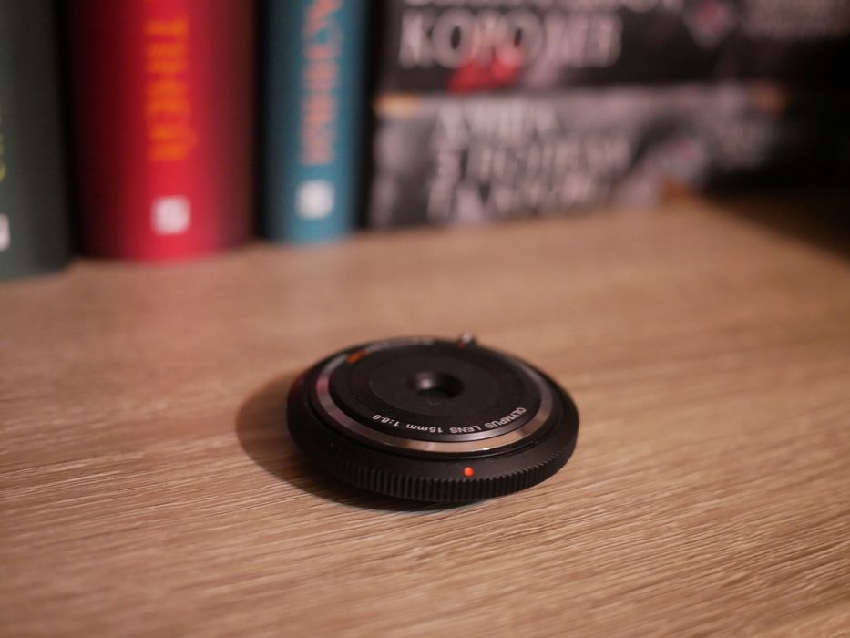 Обʼєктив-кришка Olympus Lens Cap 15mm f8 MFT