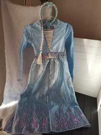 Маскарадне карнавальне плаття наряд принцеса Ельза Фрозен 2