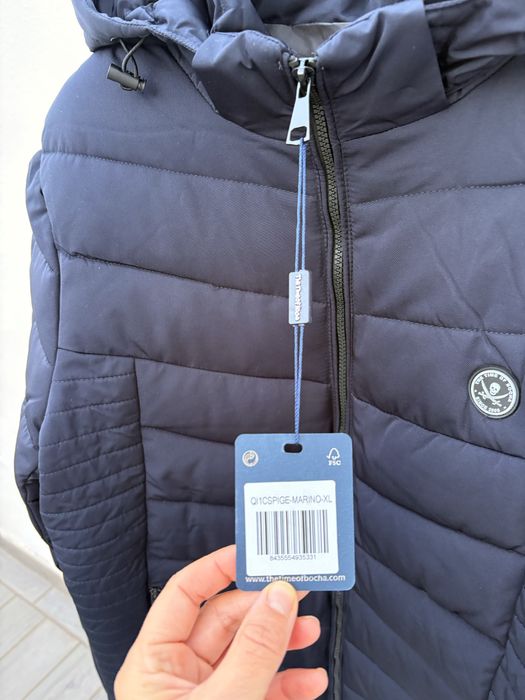 Blusão acolchoado impermeavel [ veste L] The Time of Bocha