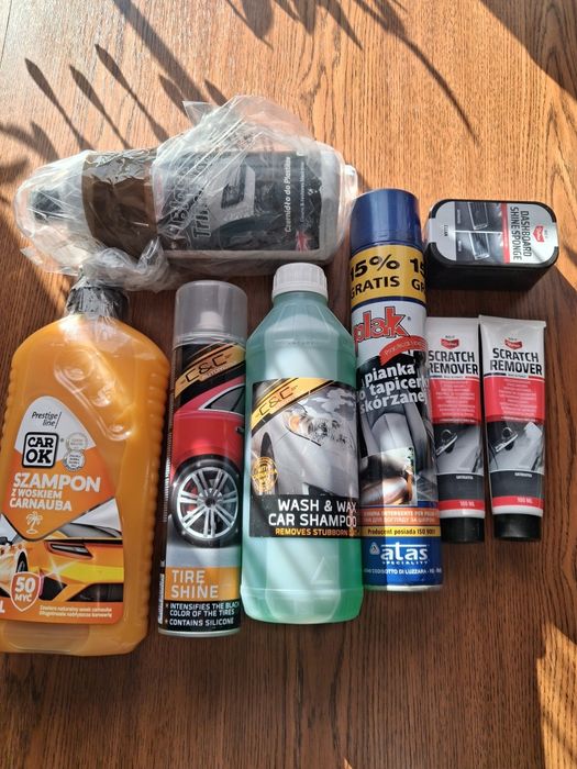 Akcesoria do czyszczenia samochodu