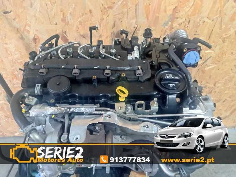 Motor Opel Astra J 1.6 CDTI 110cv [ B16DTL ]