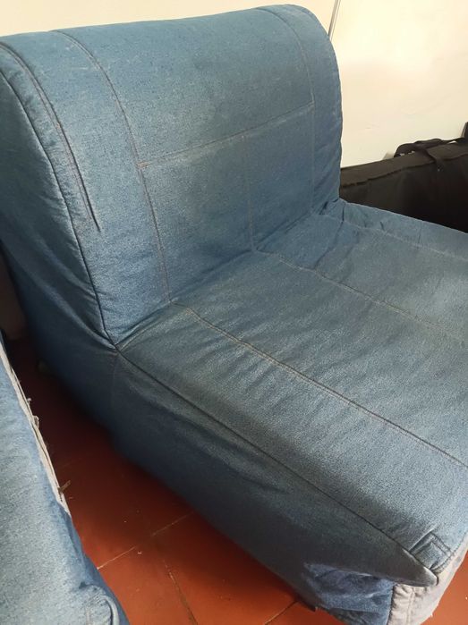 Sofá cama 2 módulos