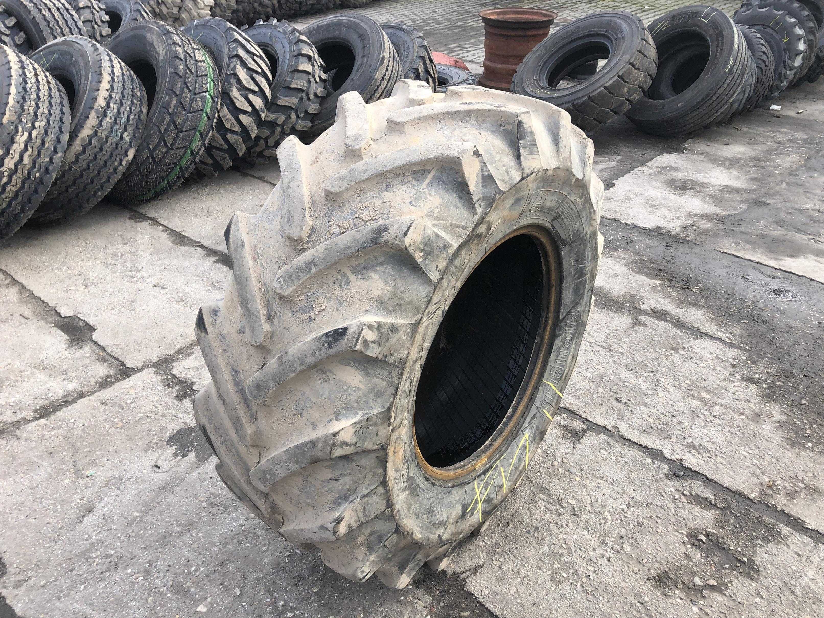 Opona Używana 17.5LR24 Michelin XM27 Radal 80% Bieżnika 460/70-24