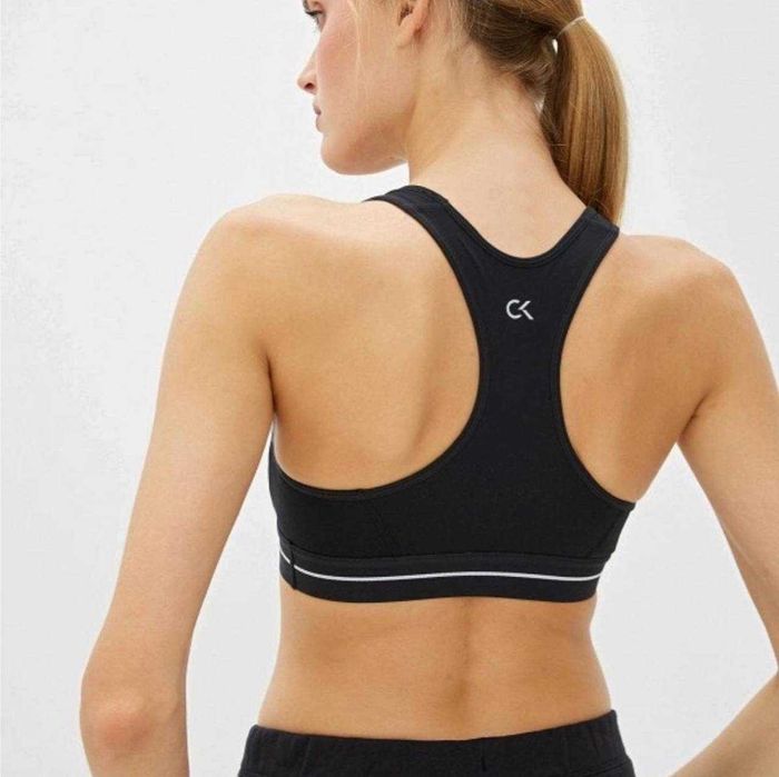 Спортивный топ calvin klein чёрный