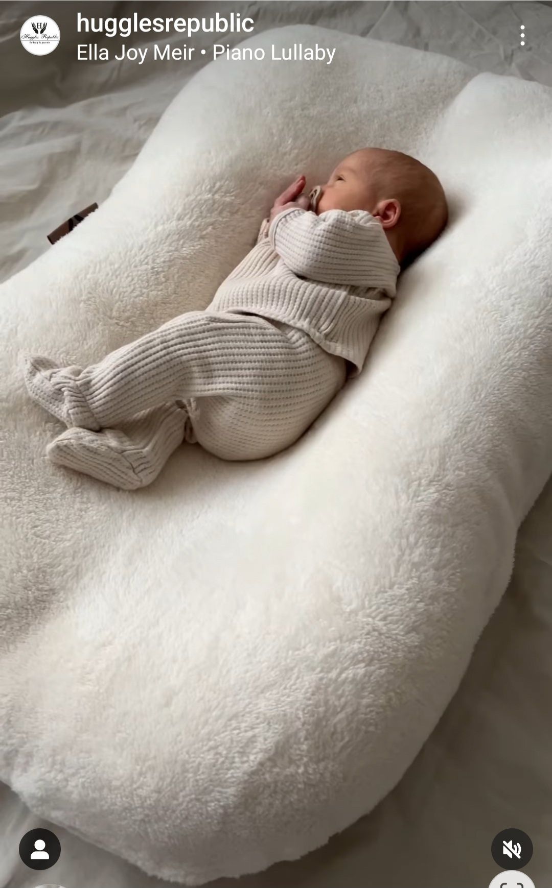 Kokon barankowy snuggle nap Fizjo me gniazdo niemowlęce organic teddy