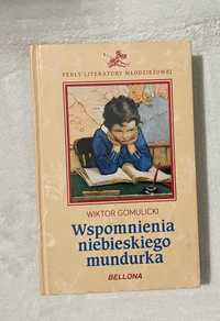 Książka w twardej okładce  „ Wspomnienia niebieskiego mundurka ”