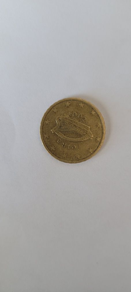 Moeda 10 cent 2002 Irlanda