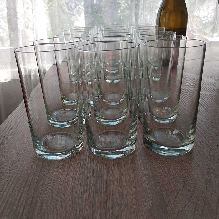 Стаканы, склянки, барные, комплект 18 шт