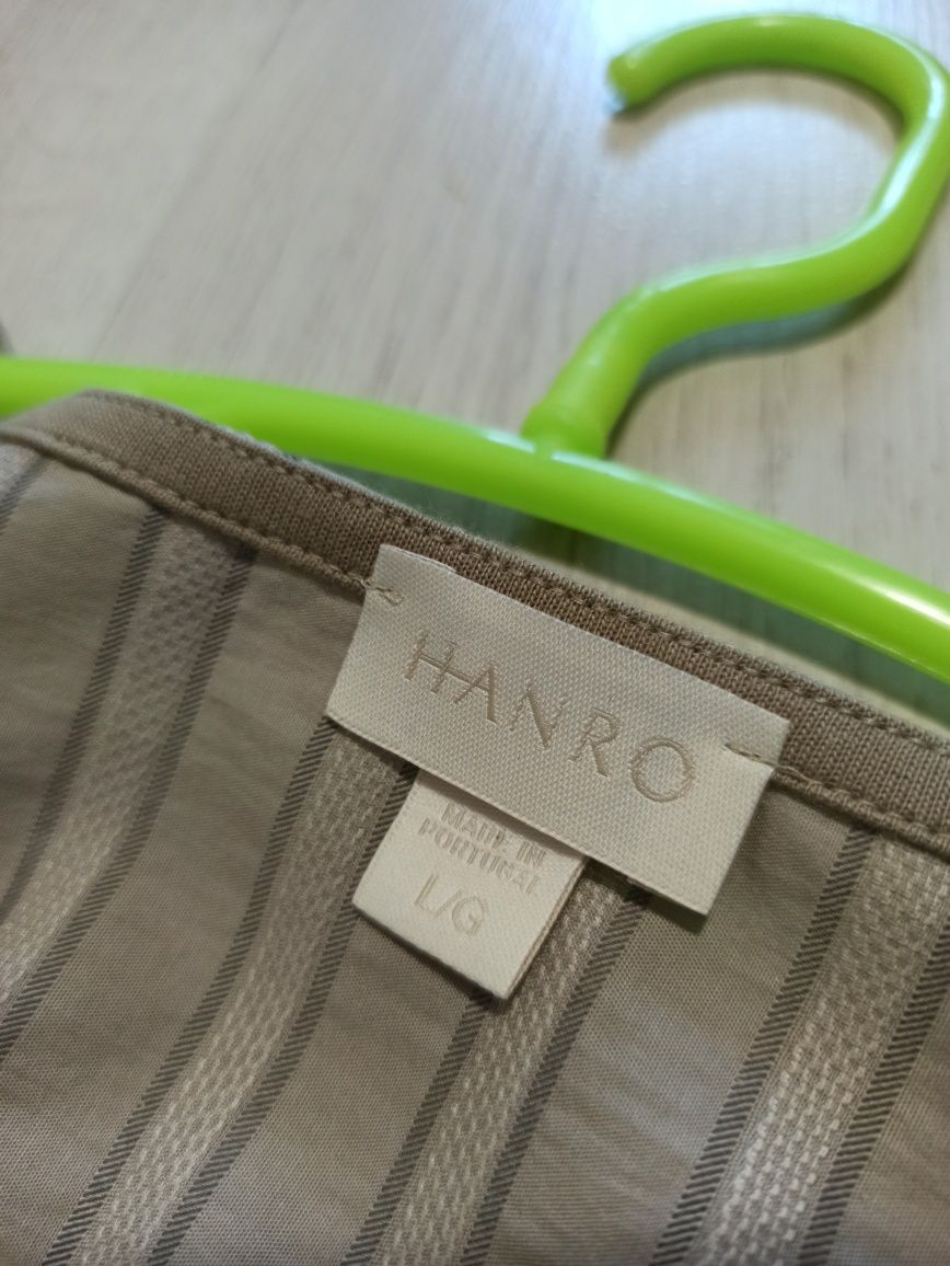 Hanro стильное хлопковое платье  л/хл