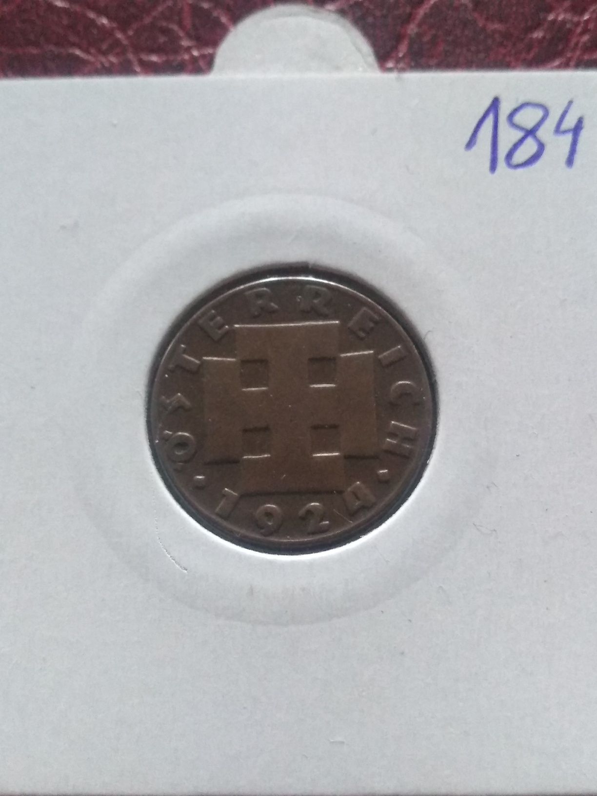 Moneta Austria 200 koron 1924
