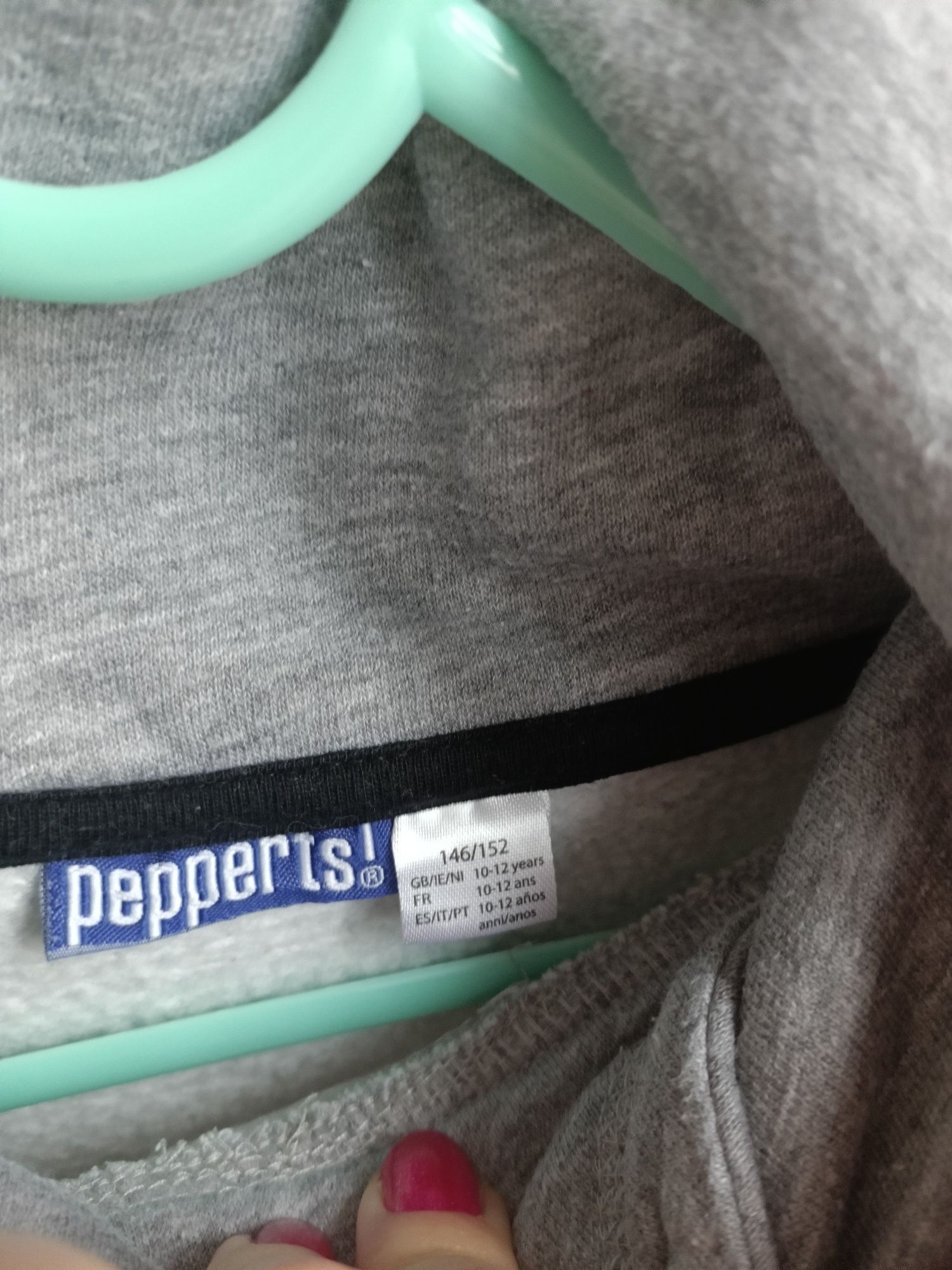 Bluza chłopięca szara Pepperts 146/152
