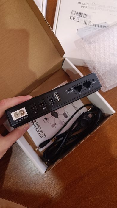 Безперебійник для роутера mini UPS,бесперебойник ДБЖ, Павербанк.