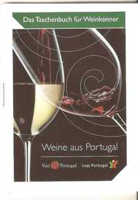 mini guia de bolso Vinhos de Portugal em alemão