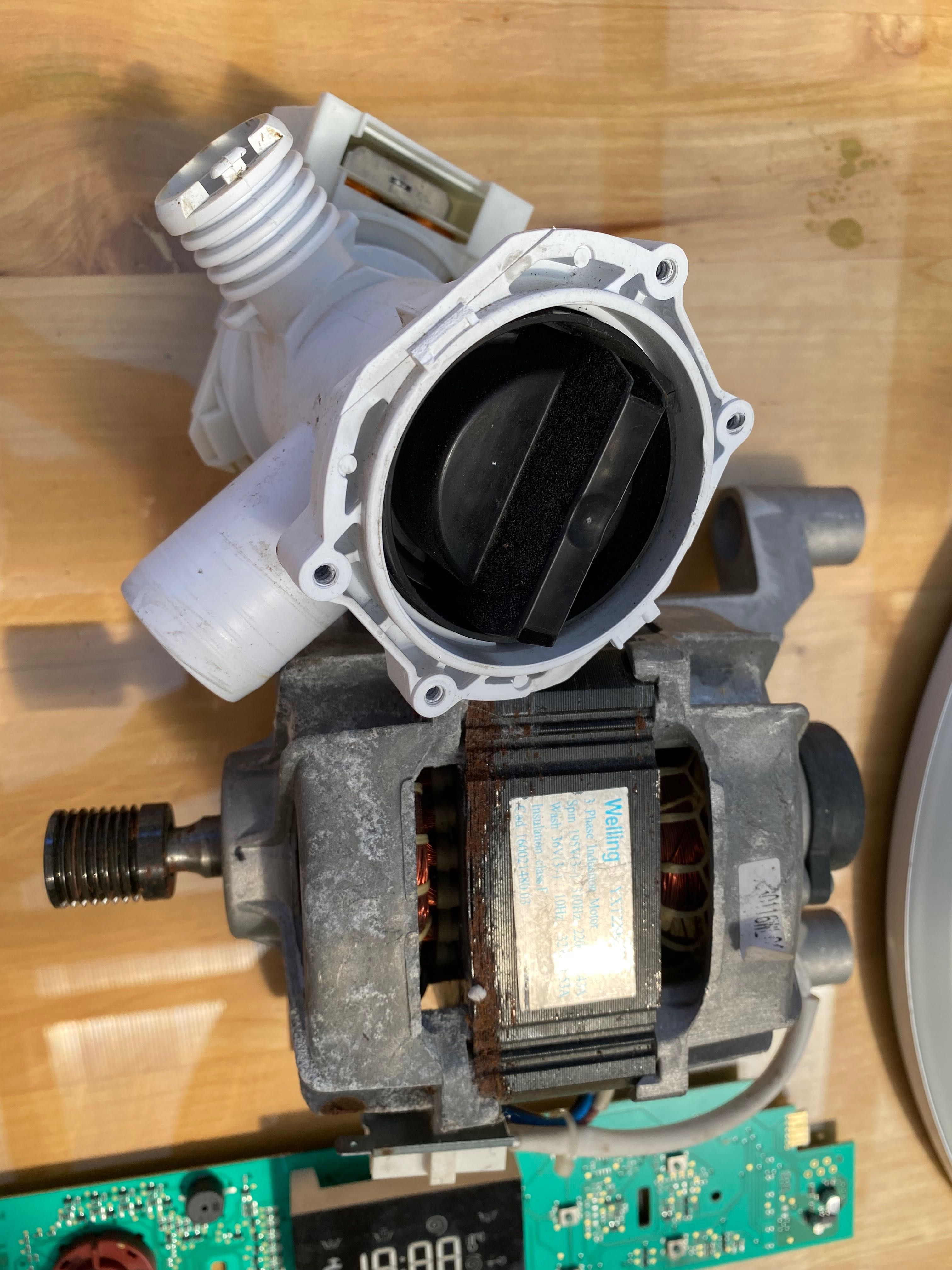 Części do pralki Ariston silnik pompa drzwiczki programator