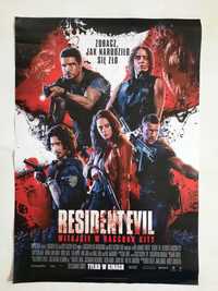 Plakat filmowy oryginalny - Resident Evil Witajcie w Raccoon City