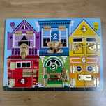 Melissa & Doug Tablica manipulacyjna edukacyjna z zamkami