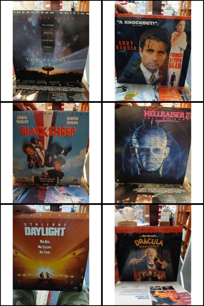Kolekcja laserdisc 100 plyt