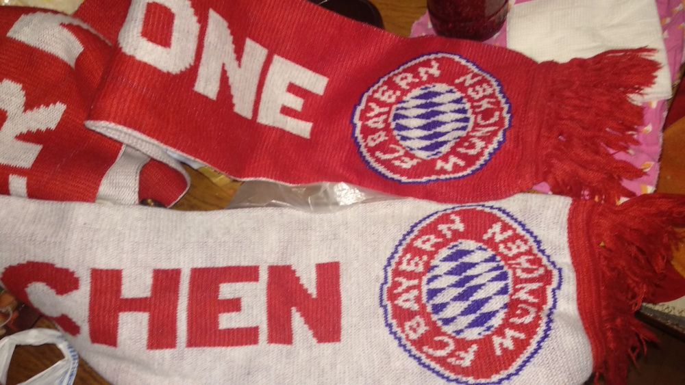 футбол шарф болельщик фанат Бавария футбольный клуб FC Bayern München