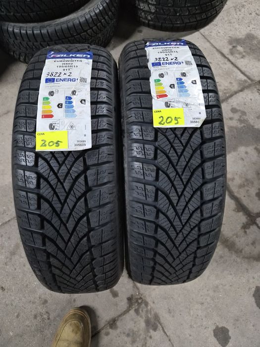 Opony zimowe 195/65/15 Falken 2022r/Wysyłka 30zł/Montaż/Nowe