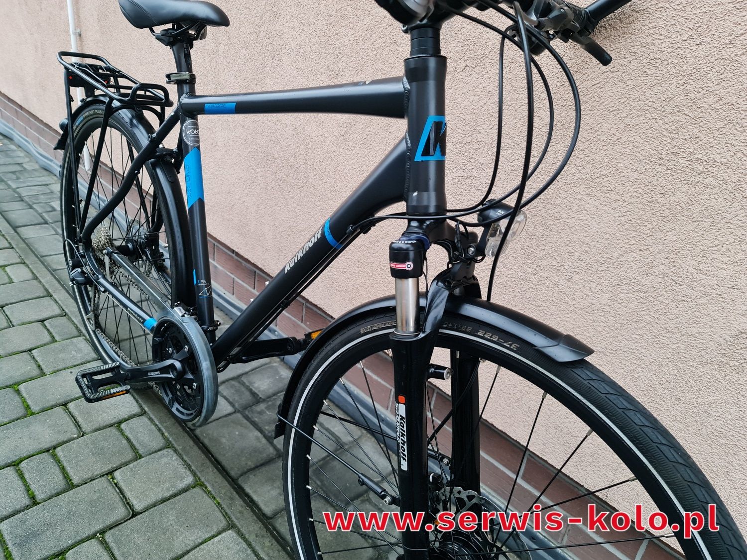 Rower męski trekkingowy KALKHOFF koła 28 SHIMANO DEORE aluminium wysył