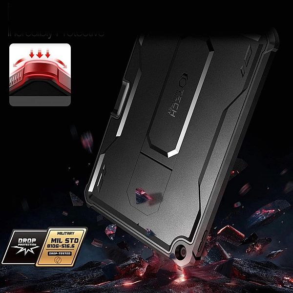 Etui Pancerne 360 Kevlar Pro do iPad 10.2/2019 / 2020 / 2021 Black