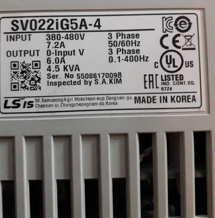 Falownik Lg ls 2,2 kW SV022IG5A-4