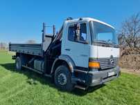 Atego 1823 Wywrotka HDS HIAB102-2 Ważne OC UDT do 30.01.2026