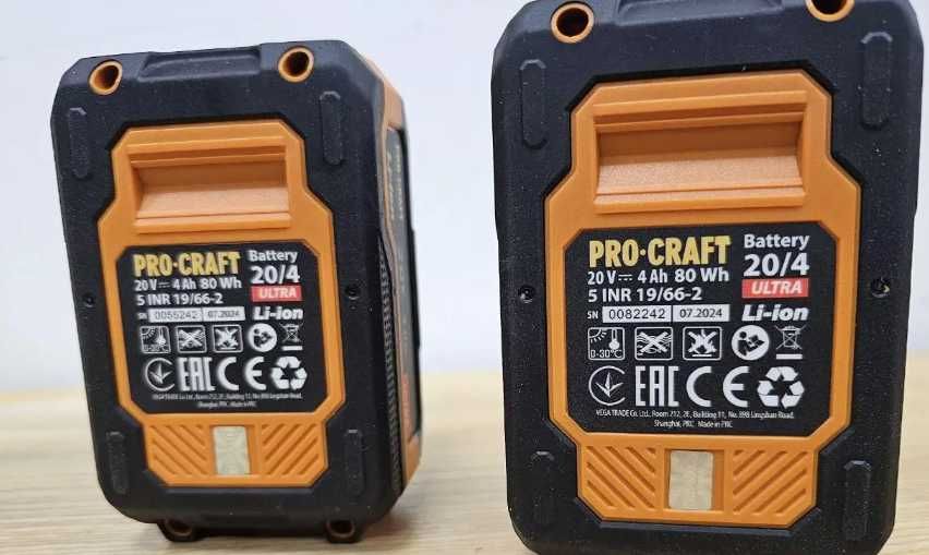 Аккумулятор Procraft/прокрафт