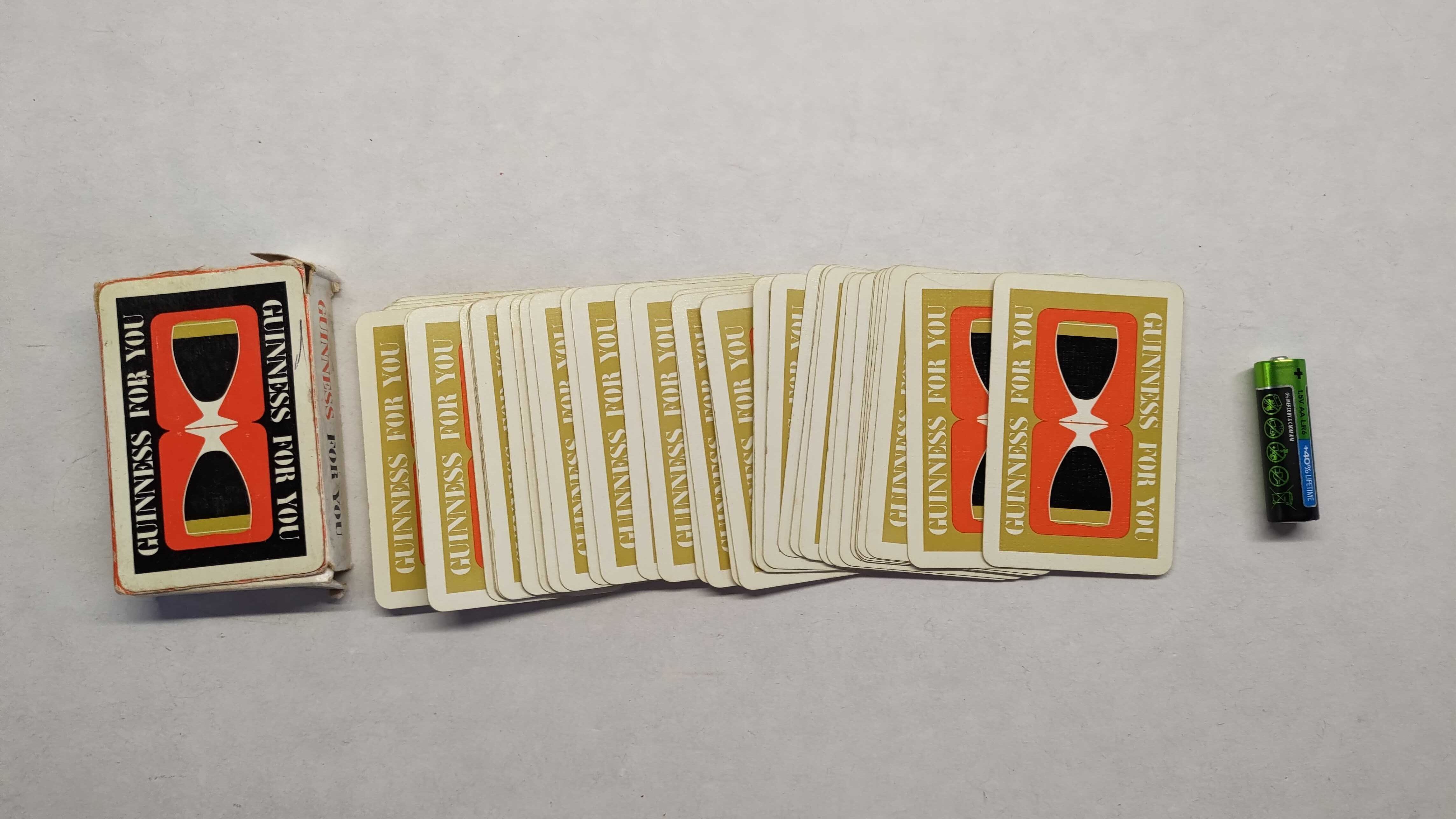 Игральные карты гинесс.guinness playing cards.52 шт .полный набор.рар