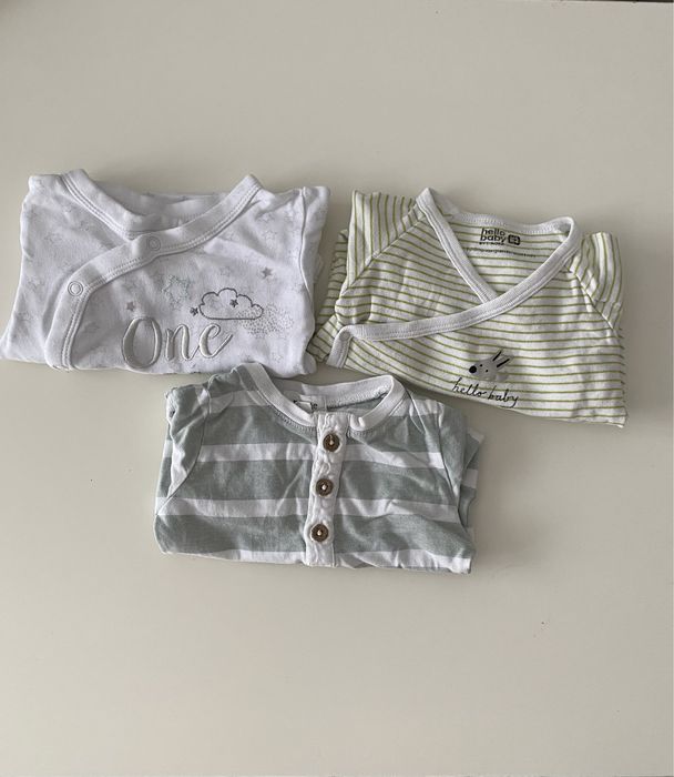 Paczka paka body z dlugim rekawem 62 newbie uniwersalne