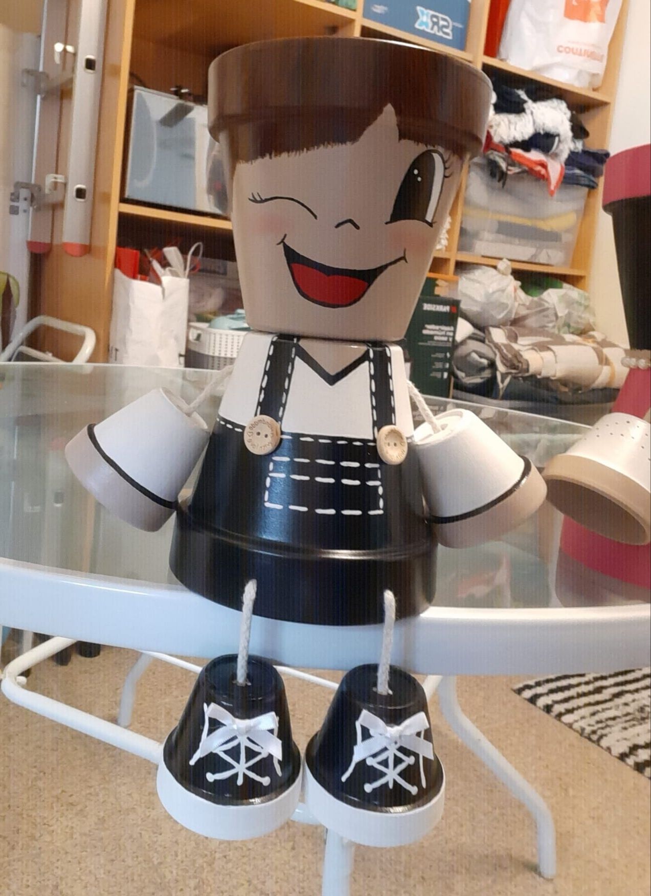 Bonecos de vasos