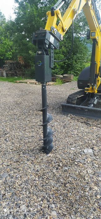 WIERTNICA hydrauliczna Dołownik WOM TRAKTOR KOPARKA ładowarka PRODUCEN