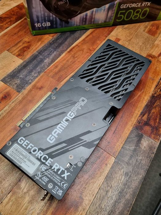 Karta graficzna Palit RTX 5080 16GB(NOWA!, fv) -mały defekt