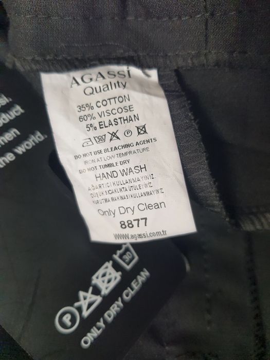 Брюки Agassi Турция штани чёрные стильные