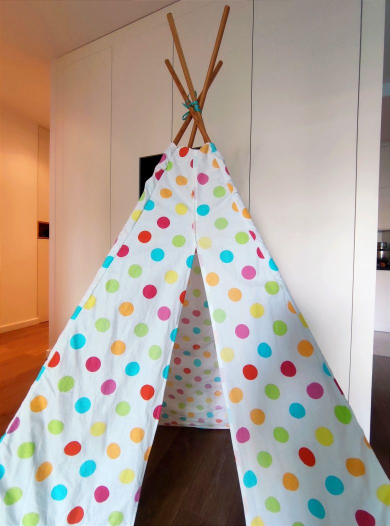 Namiot tipi duży 130x130 cm