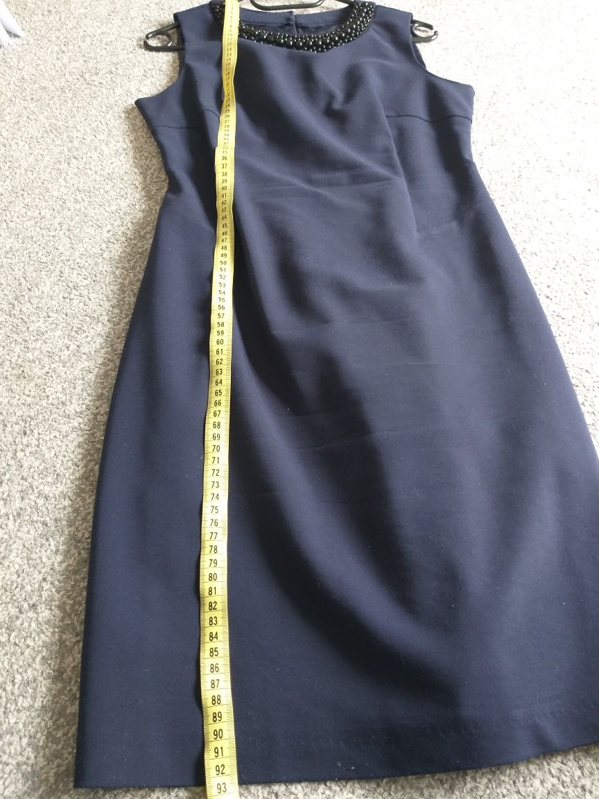 Sukienka ORSAY r.36 wizytowa elegancka granatowa