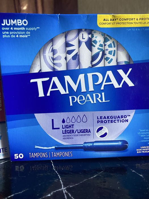 Tampax pearl L НОВЫЕ